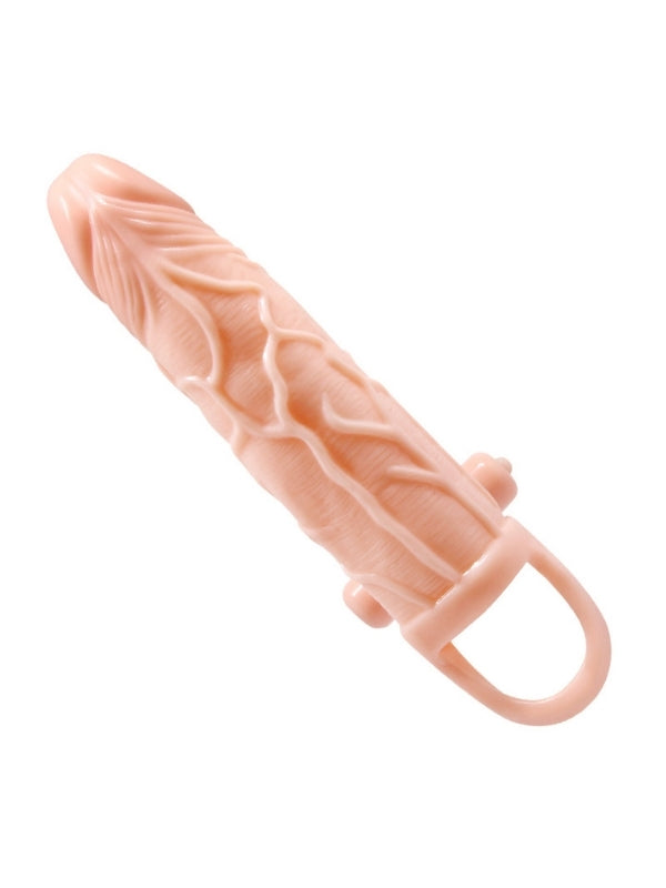  Brave Man Gerçekçi Görünümlü Titreşimli Penis Kılıfı