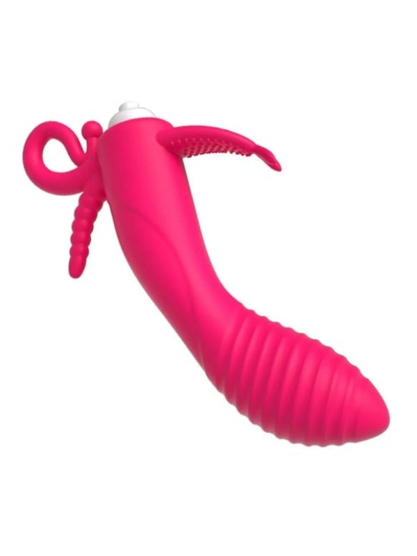 Censan Censan 3’ü 1 Arada Anal, Vajinal ve Klitoral Uyarıcı Titreşimli Vibratör