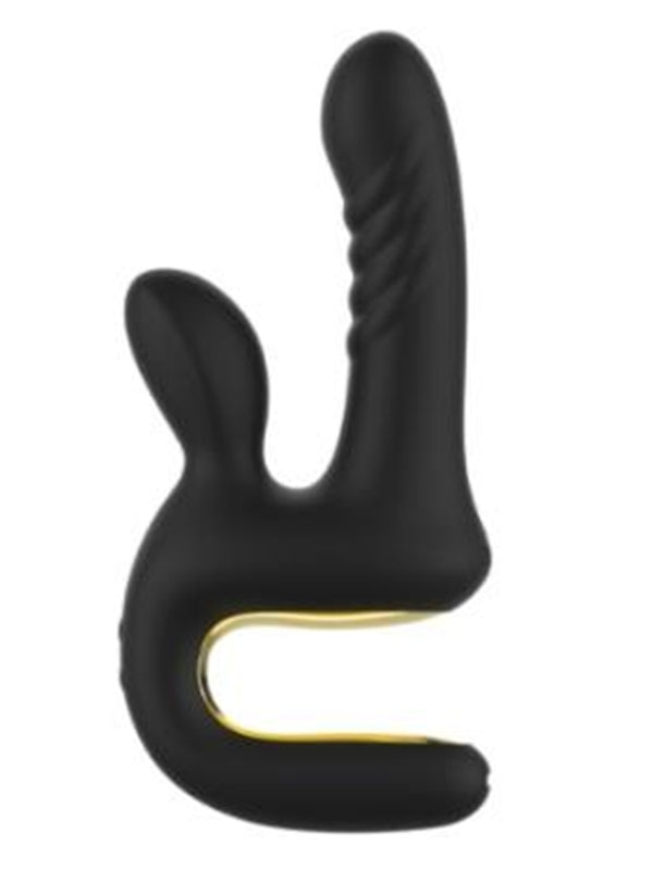  Çift Motorlu Rabbit Vibratör – G-Spot & Klitoris Uyarıcı Şarjlı Masaj Aleti