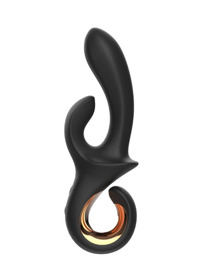  Çift Uyarımlı Silikon Vibratör – G Noktası & Klitoris Uyarıcı, Ergonomik Tasarım