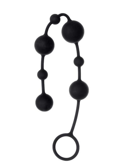  Coron Anal Boncuk Silikon Siyah 35,9cm
