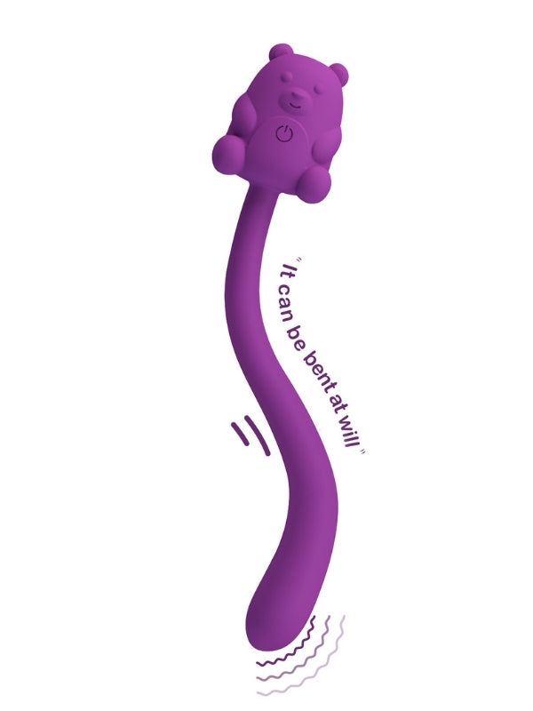 Censan Cute Bear Flirting Stick Modern Vibratör
