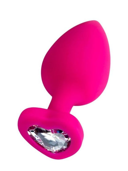  Diamond Heart Anal Plug Pembe 9,5