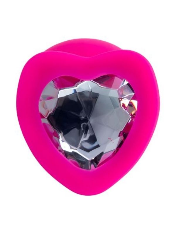  Diamond Heart Anal Plug Pembe 9,5