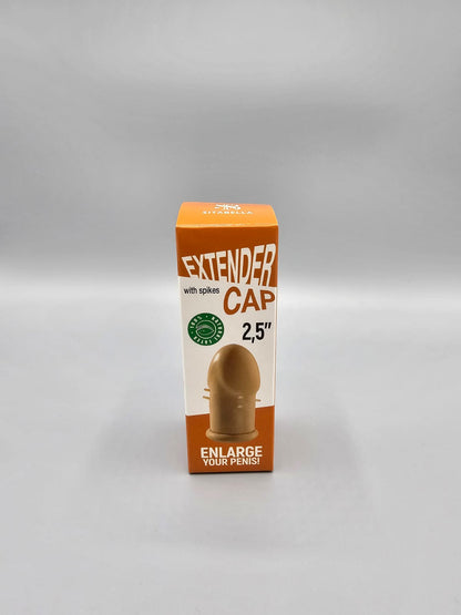 CENSAN Extender Cap Sitabella Penis Kılıfı, 2.5 inç, antenli, lateks