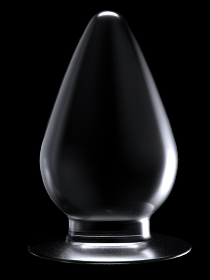  Flawless Clear Anal Plug 4.5 İnç
