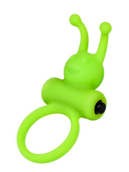 Censan Flik Titreşimli Penis Halkası Yeşil 9,1 cm