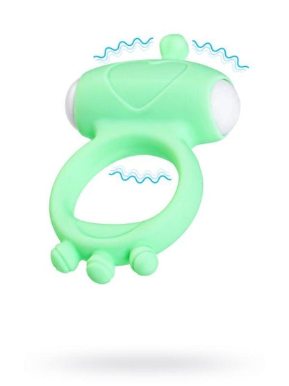 Censan Fowd Titreşimli Penis Halkası silikon yeşil 2,6 cm