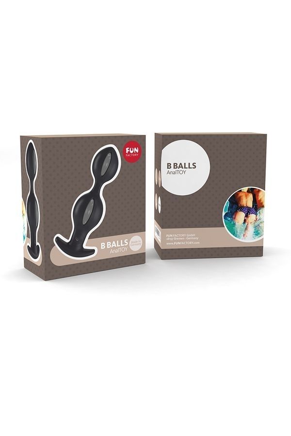  Fun Factory B BALLS Siyah Anal Plug