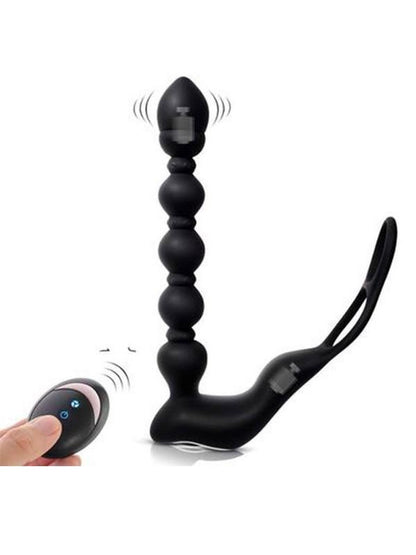 Censan Isıtmalı Penis Halkalı Anal Prostat Vibratör
