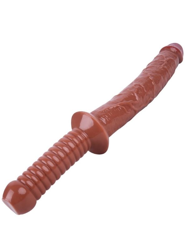  KahveRengi 38 cm Jop Dildo Model No:1070
