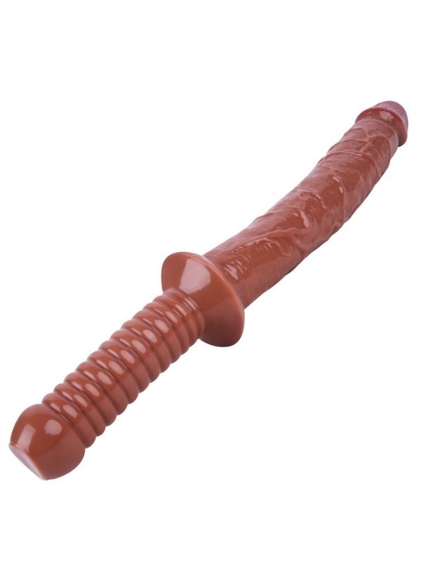  KahveRengi 38 cm Jop Dildo Model No:1070