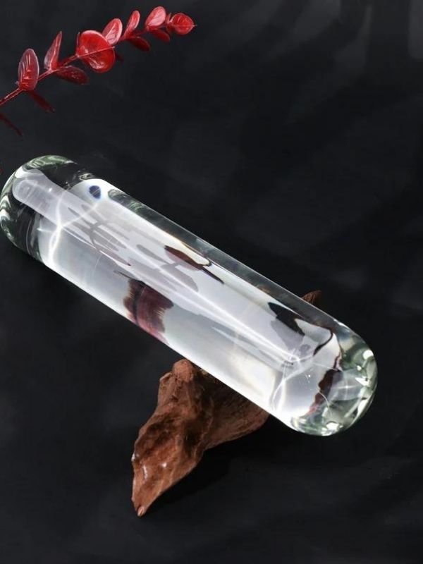  Kalın Cam Dildo