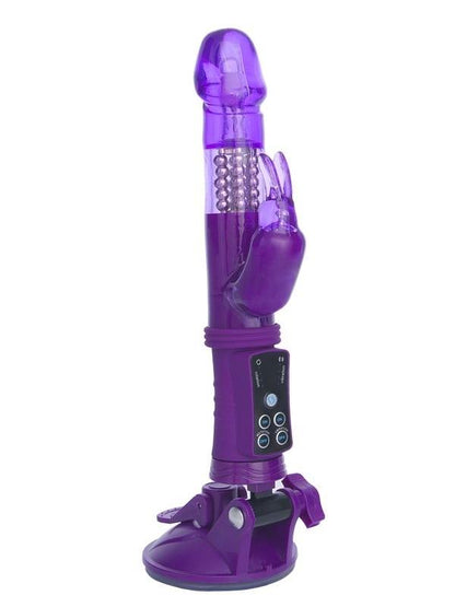 Censan Klitoral Uyarıcı Vibratör TPR Mor 22 cm