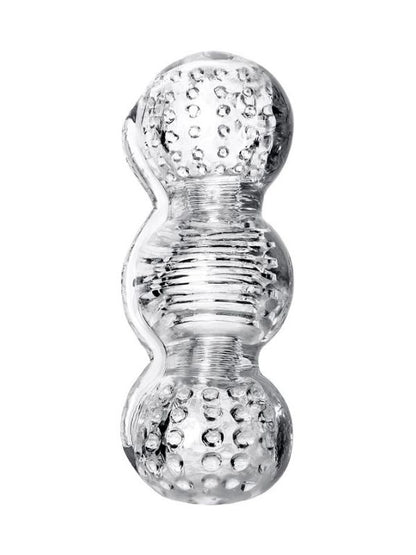 Censan Lingam Masturbator Rashmi, TPE, Şeffaf, 15,5 cm