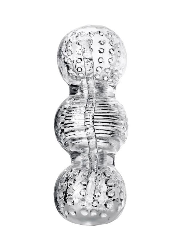Censan Lingam Masturbator Rashmi, TPE, Şeffaf, 15,5 cm