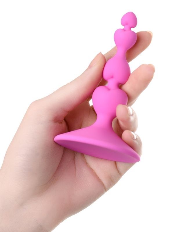  Loverty Anal Plug Pembe 8 cm