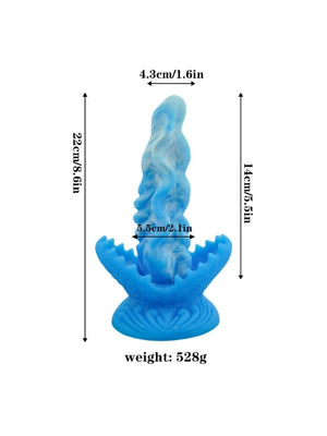  Mavi Canavar Dildo Model 4