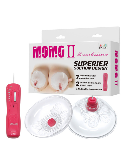  Momo 2 Breast Enhancez Superier Sustion Design Göğüs Titreşimi