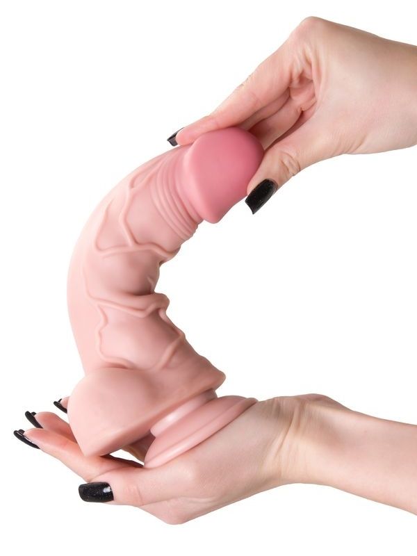  My Babe Kıkırdaklı Deri Katmanlı My Dainty 20,5 cm Dildo