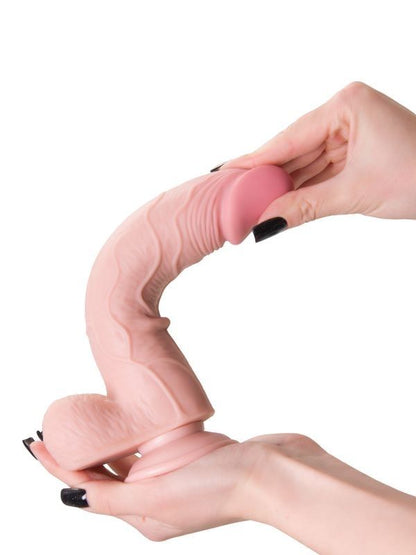  My Babe Kıkırdaklı Deri Katmanlı My Dear 22,5 cm Dildo