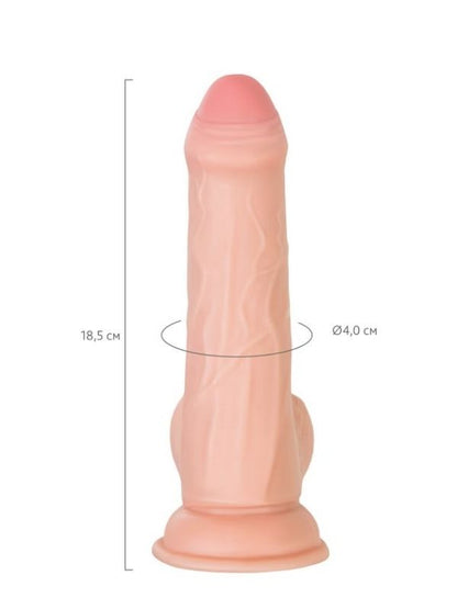  My Babe Kıkırdaklı Deri Katmanlı My Treasure 18,5 cm Dildo