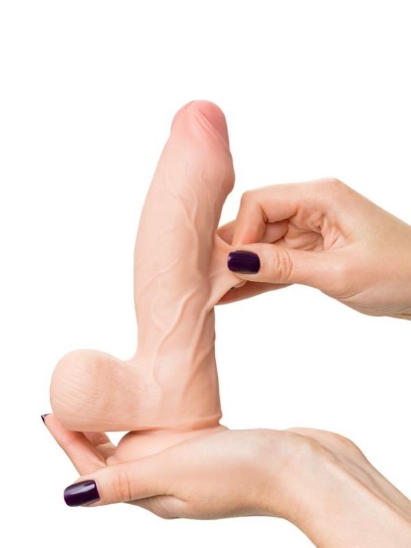  My Babe Kıkırdaklı Deri Katmanlı My Treasure 18,5 cm Dildo