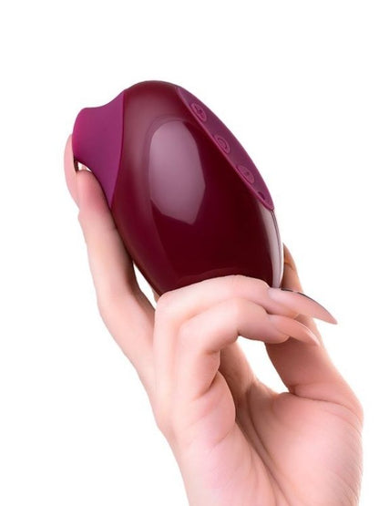 CENSAN Myrty Vakum Mastürbatör Bordo 9,8 cm