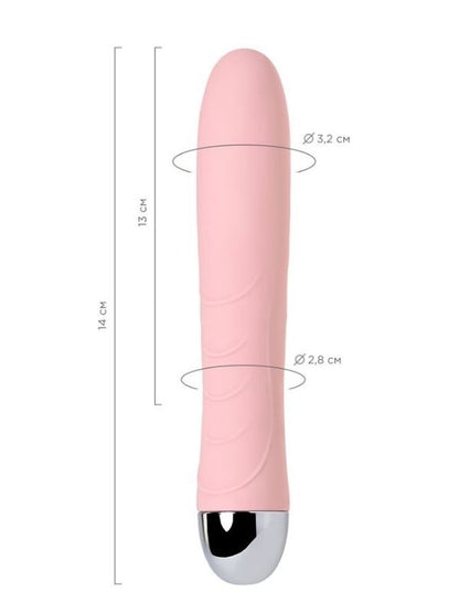 Censan PHYSİCS FAHRENHEİT Titreşimli Isıtmalı Vibratör Pembe 19 cm