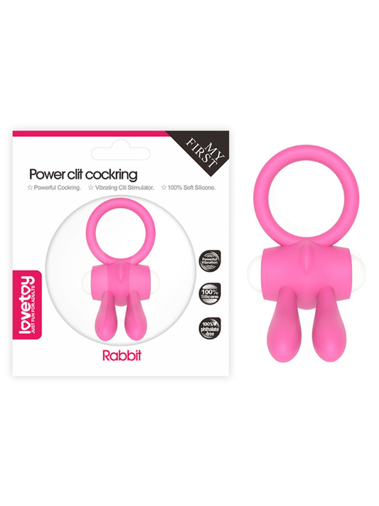 Power Clit Silicone Cockring Penis Halkası
