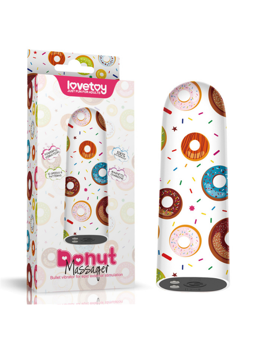  Rechargeable Donut Massager Kurşun Vibratör