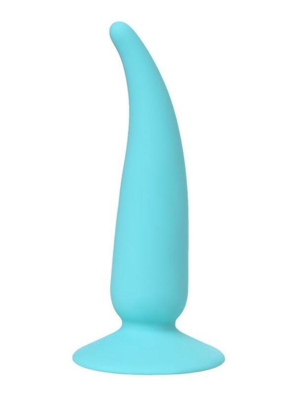  Sarru anal kılıfı silikon mavi 12,5 cm 2,7 cm