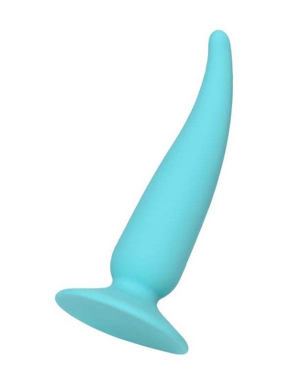  Sarru anal kılıfı silikon mavi 12,5 cm 2,7 cm
