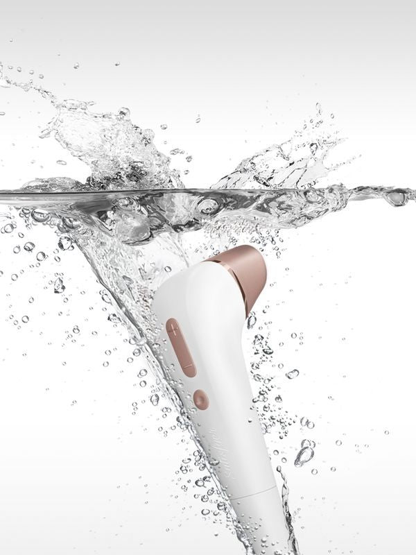 Censan Satisfyer 2 NG Vakum Dalgalı Klitoral Stimülatör, ABS plastik, beyaz, 17 cm