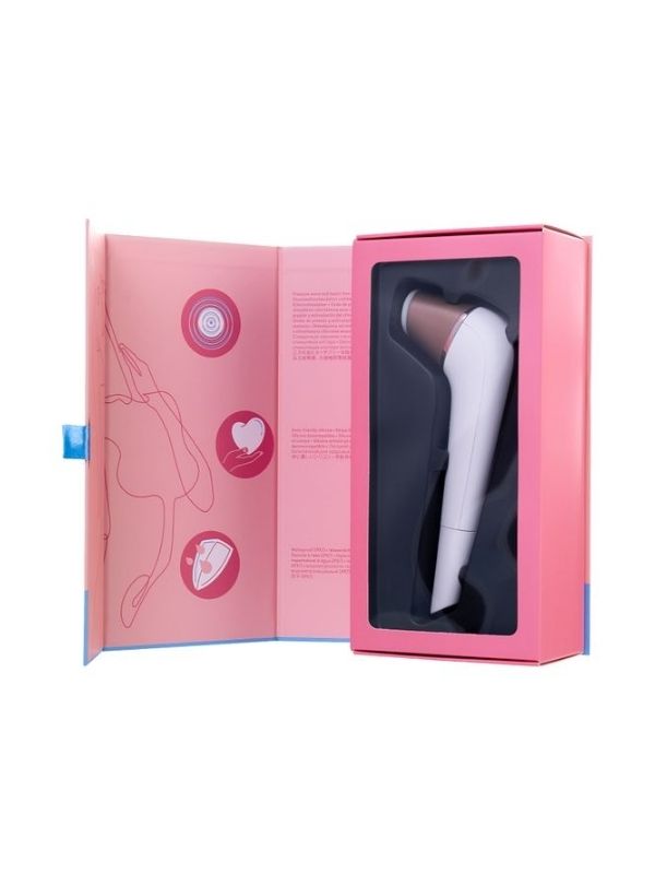 Censan Satisfyer 2 NG Vakum Dalgalı Klitoral Stimülatör, ABS plastik, beyaz, 17 cm