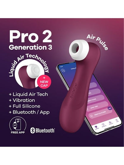  Satisfyer Pro 2 Generation 3 Telefon Kontrollü Vibratör