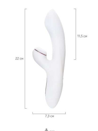 Censan Satisfyer Pro + G-Spot Vakum Dalgalı Tavşan Vibratör