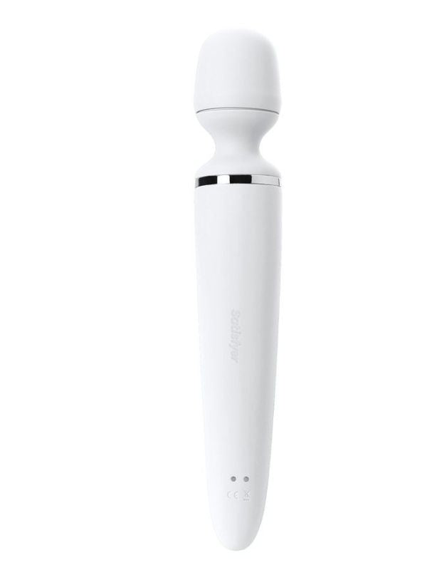 Censan Satisfyer Wand-er Woman Beyaz Vibratör 34cm