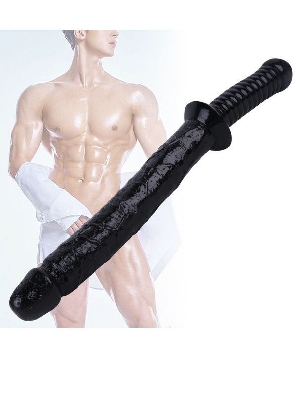 Siyah Renk 38 cm Jop Dildo Model No:1070