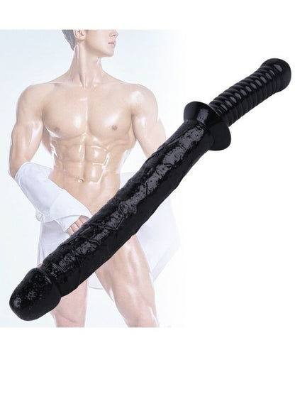  Siyah Renk 38 cm Jop Dildo Model No:1070