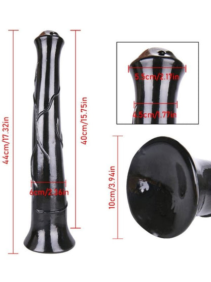  Siyah Renkli 44 cm At Dildo Model No:1062