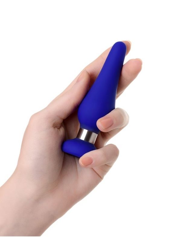  Slassic Anal Plug Beden S mavi 10 cm