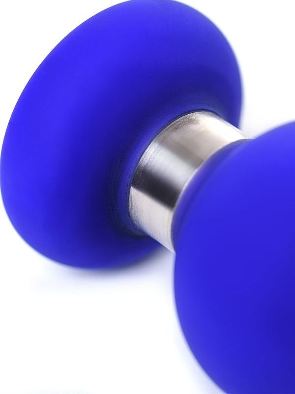  Slassic Anal Plug Boyut L Mavi, 13 cm
