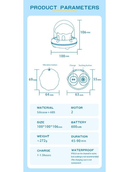 Censan SpaceElf suction &amp; vibrator