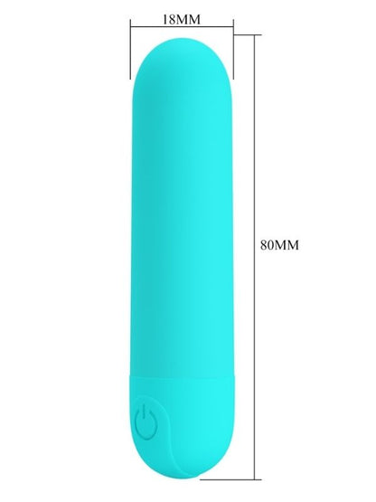 Censan Stefan Mini Massager Bullet Vibratör Mavi