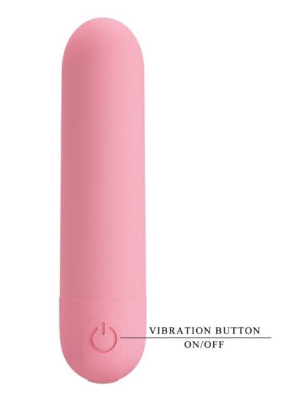 Censan Stefan Mini Massager Bullet Vibratör Pembe