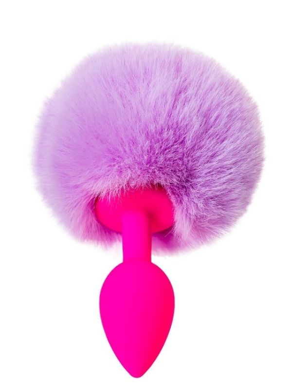  Sweet Bunny Kuyruklu Anal Kılıf Pembe 13 cm 44 g