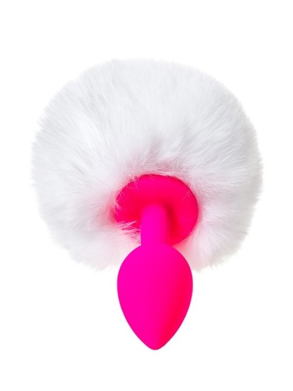  Sweet Bunny Kuyruklu Anal Plug Pembe 13 cm 43 gr
