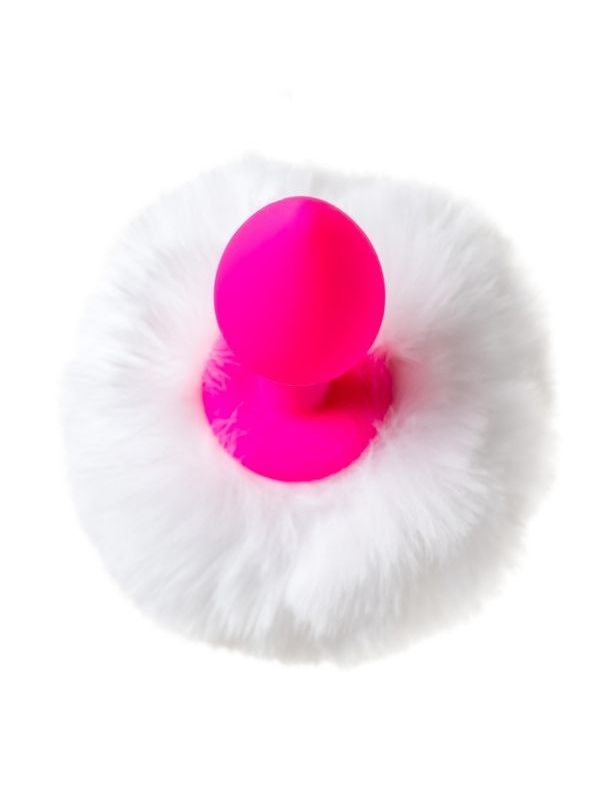 Sweet Bunny Kuyruklu Anal Plug Pembe 13 cm 43 gr
