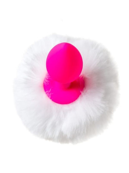  Sweet Bunny Kuyruklu Anal Plug Pembe 13 cm 43 gr